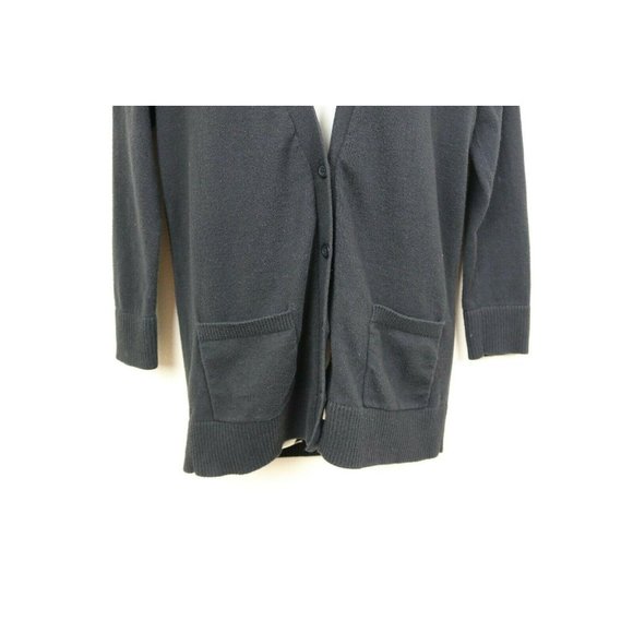 Loft Womens Cardigan Sweater V Neck 3/4 Sleeve XS - Picture 4 of 8